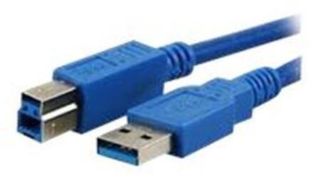 USB 3.0 A Male naar USB 3.0 B Male - 1.8 m