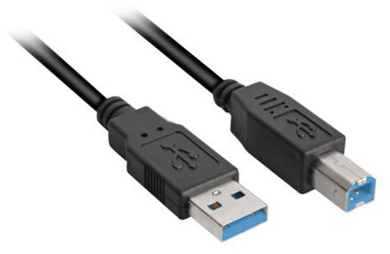 USB 3.0 A Male naar USB 3.0 B Male - 3 m