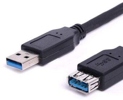 USB 3.0 A Male to A Female, black, 1M, CU0041