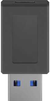 USB 3.0 Adapter [1x USB-C bus - 1x USB 3.0 stekker A] USB 3.0 SuperSpeed Adapter auf USB-C™, schwarz