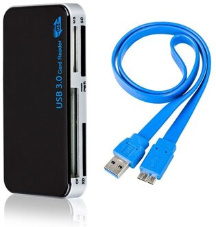 Usb 3.0 All-In-1 Compact Flash Multi Kaartlezer Adapter 5Gbps High Speed Usb Kaartlezer voor Tf Secure Digital Kaarten