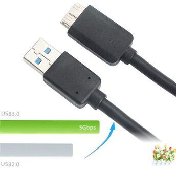 Usb 3.0 Kabel Data Transfer Usb 3.0 Verlengkabel Voor Externe Harde Schijf Disk D Voor Computer Laptop Een Mannelijke naar Micro B