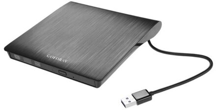 Usb 3.0 Mobiele Externe Case Voor 12.7Mm Sata Cd Dvd BD-ROM BD-RE Drive zwart