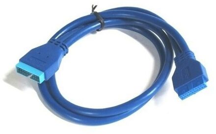 USB 3.0 Motherboard 20 Pin Male to 20 Pin Female Extension Cable - small