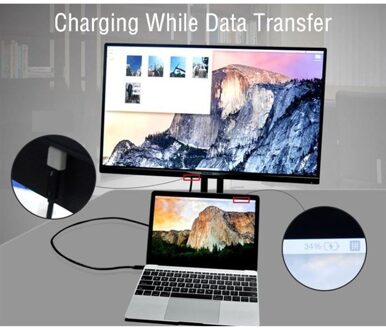 USB 3.1 Gen 2 (10 Gbps)* USB-C to USB-C Cable, 200CM 5A E-Marker - small