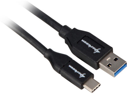 USB 3.1 Kabel, USB-A > USB-C Zwart