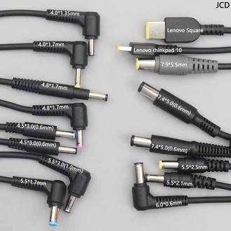 USB 3.1 Type C Female to DC 7.9*5.0 4.0*1.35 5.5*2.5 2.1 4.8*1.7 mm Male PD Power Charger Adapter Connector Cable for lenovo HP