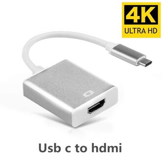 Usb 3.1 Type-C Hub Usb C Naar Usb 3.0 Hdmi-Compatibel Adapter 4K 60Hz 30hz 100W Pd Poort Opladen Voor Macbook Pro/Air/Huawei Mate type c to hdmi 30hz