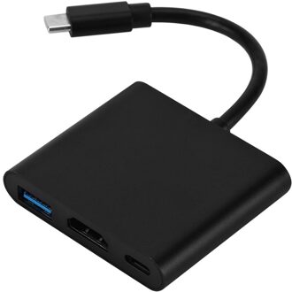 Usb 3.1 Type-C Usb 3.0 / 4K Hdmi/Type-C Vrouwelijke 3 In1 Hub adapter Converter Voor Macbook /Android Hi-Speed #831