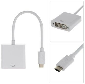 USB 3.1 USB-C Male to DVI-D Female Adapter, 10cm - small