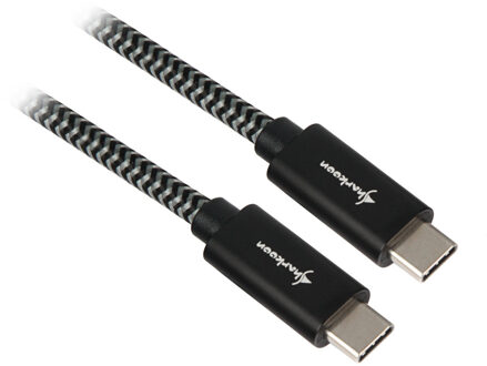 USB 3.2 kabel, USB-C > USB-C Zwart