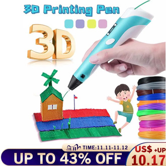 USB 3D DIY Art Printing Pen Stencils eBook Refills Printer Filament Funny Drawing Pens for Kids Adult Modeling Gift 3 D Toys