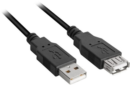 USB A 2.0 Verlengkabel 1.0 Meter