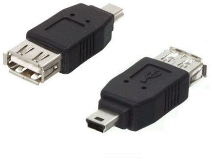 USB A/F naar Mini B Adapter