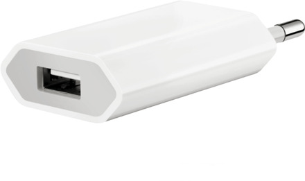 USB-A-lichtnetadapter (5W) Oplader Wit