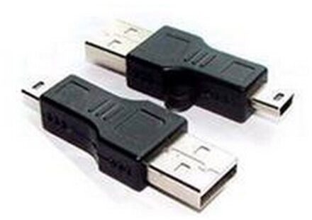USB A/M naar Mini USB Male Adapter