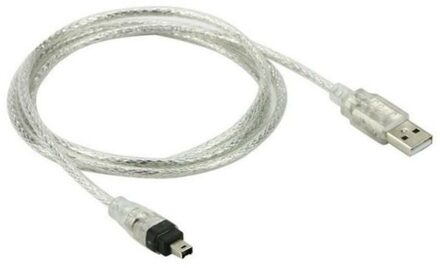 USB A Male to Firewire 400 Male Cable, 150CM - small