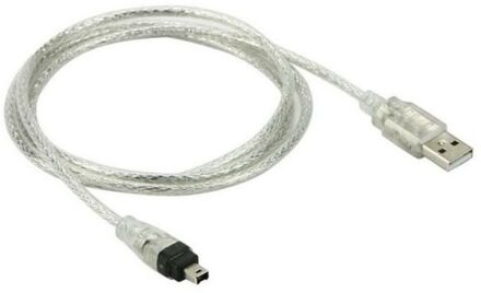 USB A Male to Firewire 400 Male Cable, 150CM