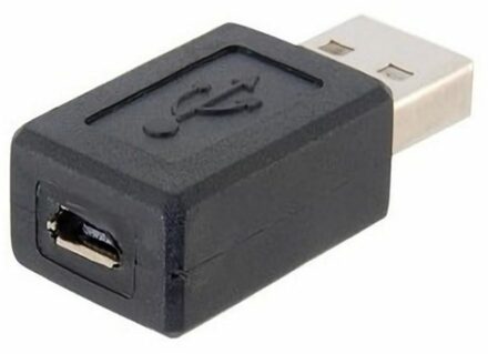 Usb A to Micro female adapter - small
