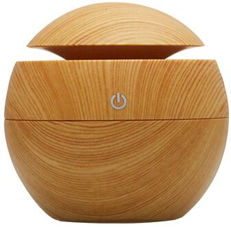 Usb Aroma Luchtbevochtiger Essentiële Olie Diffuser Ultrasone Cool Mist Luchtbevochtiger Luchtreiniger 7 Color Change Led Night Light Oranje