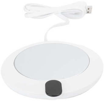 Usb Auto Constante Temperatuur Koffie Mok Warmer Cup Warmer Verwarming Mat Pad Voor Office Home wit