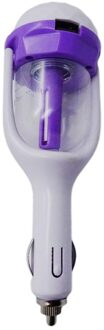 Usb Auto Luchtbevochtiger Koele Mist Aromatherapie Diffuser Voor Alle Voertuigen paars
