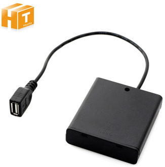 USB Battery Box, Portable Power Supply for DC 5V LED Strip lights 5050 3528