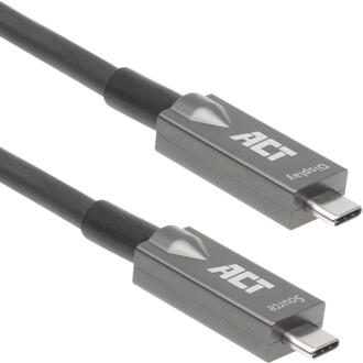 USB-C 3.2 Gen2 Active Optical Cable (AOC) aansluitkabel, 3m Kabel