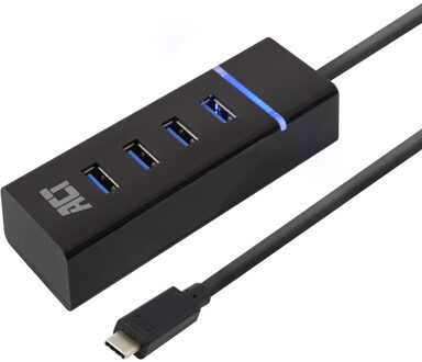 USB-C Hub 3.2 met 4 USB-A poorten USB-hub