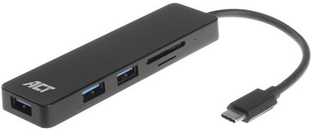 USB-C Hub 3 port met cardreader USB-hub