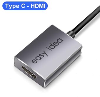 Usb C Hub Type C Hub Adapter Multi Usb 3.0 Splitter USB-C Hub Hdmi Vga Poort Meerdere Usb 3.1 Hab expander Voor Macbook Pro type C -HDMI