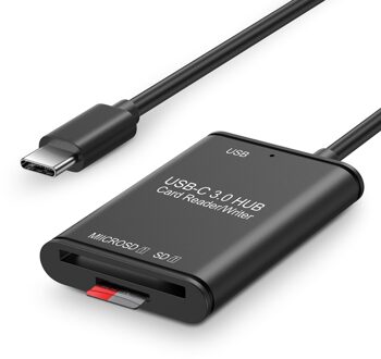 Usb C Kaartlezer/Schrijver/Otg Adapter USB3.0 Kaartlezer Adapter Capaciteit Voor Sd-kaart Macbook Camera Android windows Linux Vista