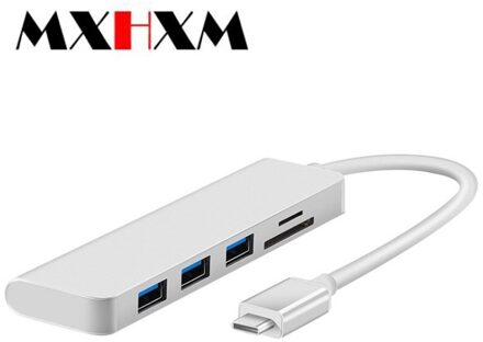 USB-C Kaartlezer Vijf-In-Een Type-C Voor Apple Hub Extension Voor Samsung Huawei Mobiele Telefoons otg Multifunctionele Conversie