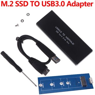USB-C M.2 Ngff Harde Schijf Behuizing B Sleutel Sata Ssd Reader Usb 3.0 Adapter