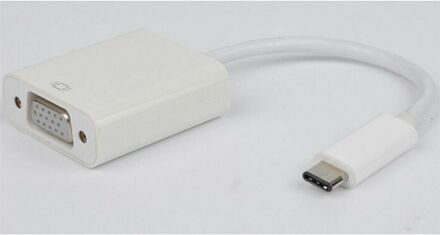 USB-C Male to VGA Female Adapter for MacBook & etc.