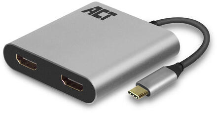 USB-C naar Dual HDMI 4K Hub
