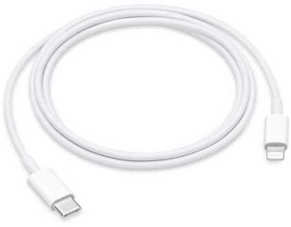 USB-C-naar-Lightning-kabel (1 m) Oplader Wit