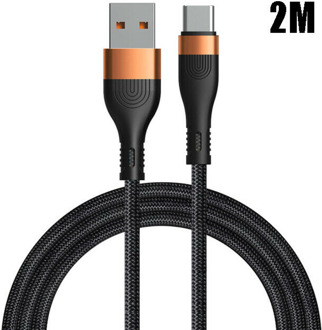 USB-C naar USB 3.0 Kabel - Zwart - 2 meter - small