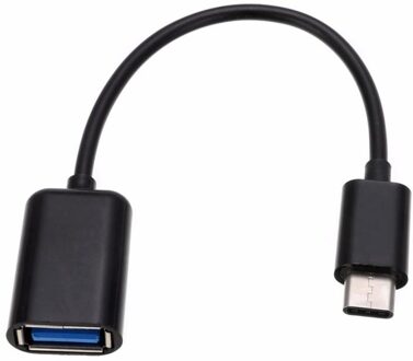 USB-C Naar Usb Adapter Otg Kabel Usb Type C Male Naar Usb 3.0 Female Kabel Adapter Type-C Adapter Data line Voor Samsung/Huawei/Xiaomi zwart