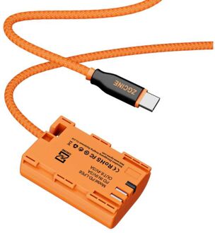 USB-C To LPE6 Dummy Battery Cable (PD-LPE6)