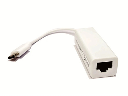 USB-C / TYPE-C to RJ45 Ethernet LAN Internet Cable Adapter Lan for MacBook Windows 7/8/10 Laptop 10/100Mbps