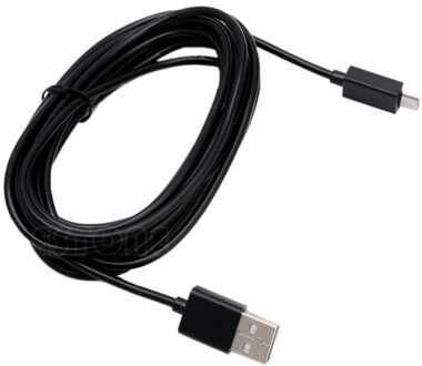 Usb Charge 3 Meter Micro Opladen Power Cable Koord Voor PS4 Xbox One Controllers Zwart-L060