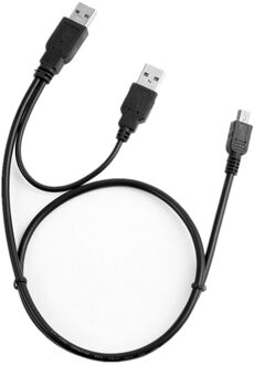 USB Charger + Data SYNC Y Kabel Koord Lood Voor Iomega 2.5 "Draagbare Harde Schijf Schijf