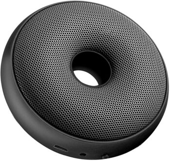 USB Charging Mini Portable Filter Ionizer Air Purifier Ozone Doughnut O3 Bacteria Sterilizer Odor PM2.5 Remover zwart