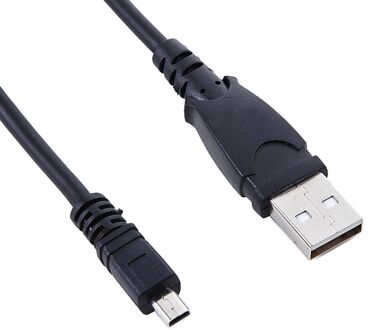 USB DC Acculader Data SYNC Kabel Cord Voor Nikon Coolpix S3100 S4150 Camera