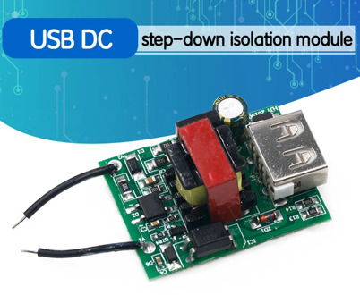 USB DC Step Down Module Isolated Power Supply Buck Converter Stabilizer 12V 24V 36V 48V 72V to 5V 1A