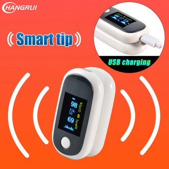USB digital pulse oximeter SpO2 Blood Oxygen oximeter finger charging OLED Fingertip professional Oximeters oximetro de dedo