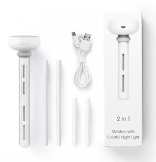 Usb Draagbare Luchtbevochtiger Fles Aroma Diffuser Mini Luchtbevochtiger Met Licht Mist Maker Voor Thuis Auto Bevochtiging