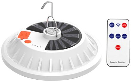 Usb Draagbare Oplaadbare 120 Led Gloeilamp Afstandsbediening Solar Lading Lantaarn Nood Avondmarkt Licht Outdoor Camping 120w afgelegen controle