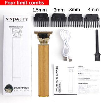 Usb Elektrische Scheerapparaten Scheren Machine 4 In 1 Baard Scheerapparaten 4D 3 Bladen Baard Nose Hair Trimmer Clipper Oplaadbare Voor mannen Gezicht reeks B